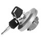 thumbnail image 5 of Tapa de la puerta del tanque de combustible, cubierta de la puerta de llenado de combustible con llaves de repuesto para Honda Shadow Rebel MAGNA VTX VT600 750 1100 1300, 5 of 5