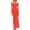 Red, variant on HXWCHs Slip Dress Elegant Women's Backless A-Line Evening Dress with High Slit and Detachable Scarf for White M