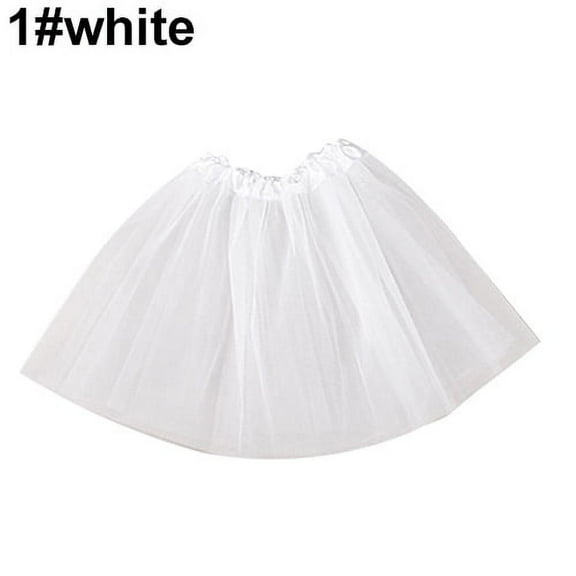 Flmtop Cute Girl Kid Dancewear Tulle Sequin Princess Tutu Skirt Dance Party Pettiskirt