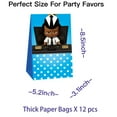 thumbnail image 2 of Boss Baby Black Boy Candy Bags Birthday Goodie Party Favor Decorations Treat Supplies, 2 of 5
