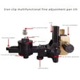 thumbnail image 3 of 360 Degree Rotating Steel Pipe Level Telescopic Rod Fine Adjustment Pan Tilt Lifting Rod Adjustable Pan Tilt,ABS Clip, 3 of 6