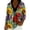 Multicolor, variant on Womens 3/4 Long Sleeve Tops Summer V Neck T Shirts Shirts Graphic Tees Trendy Daily Wear Blouse for Women