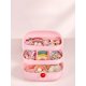 thumbnail image 4 of Children's Hair Accessories Organizer Box, Cute Multi-Layer Elastic Hair Tie Headband Storage Case, For Girls' Dressing Table, 4 of 5