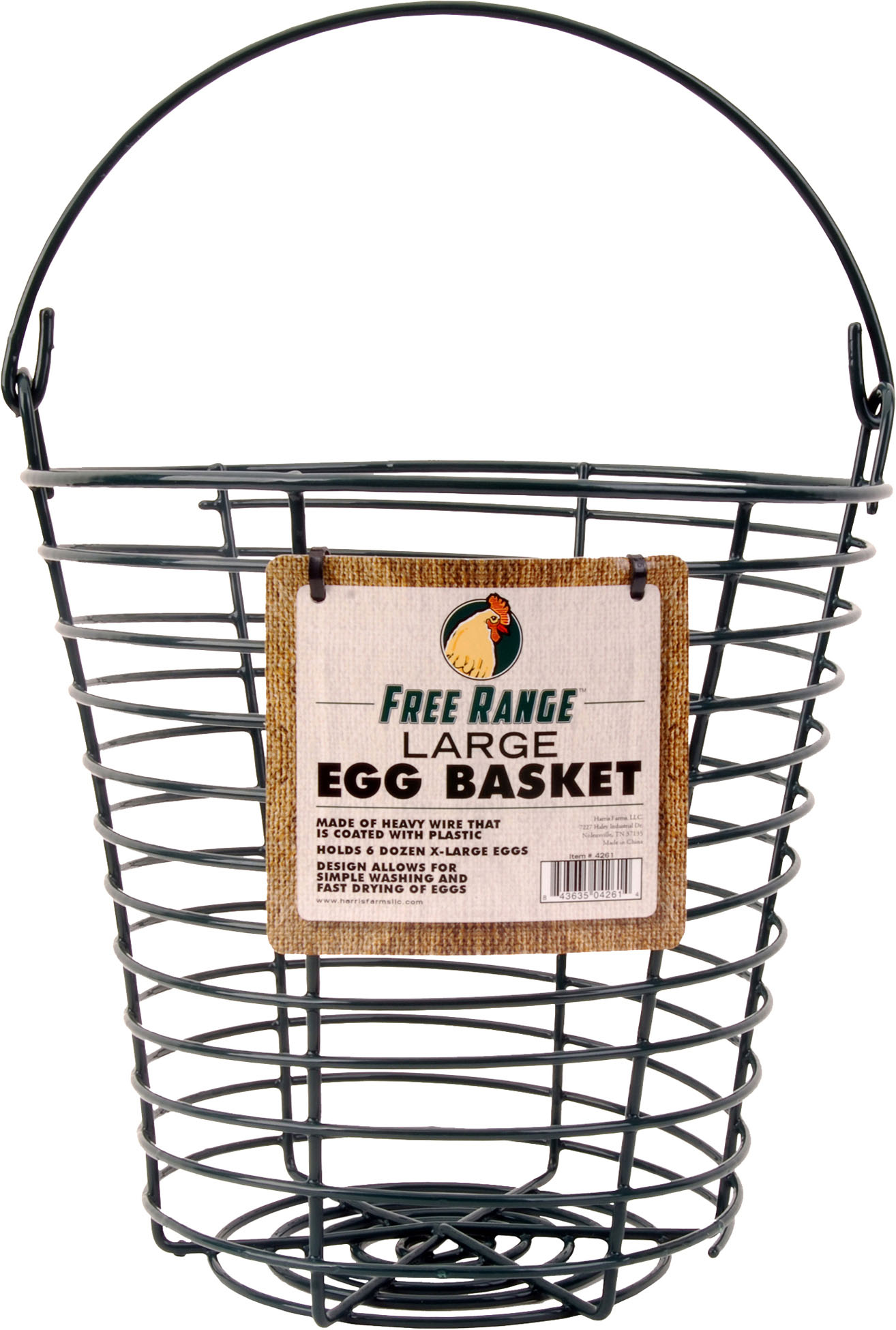 HARRIS FARMS LLC 4261 Large Egg Basket