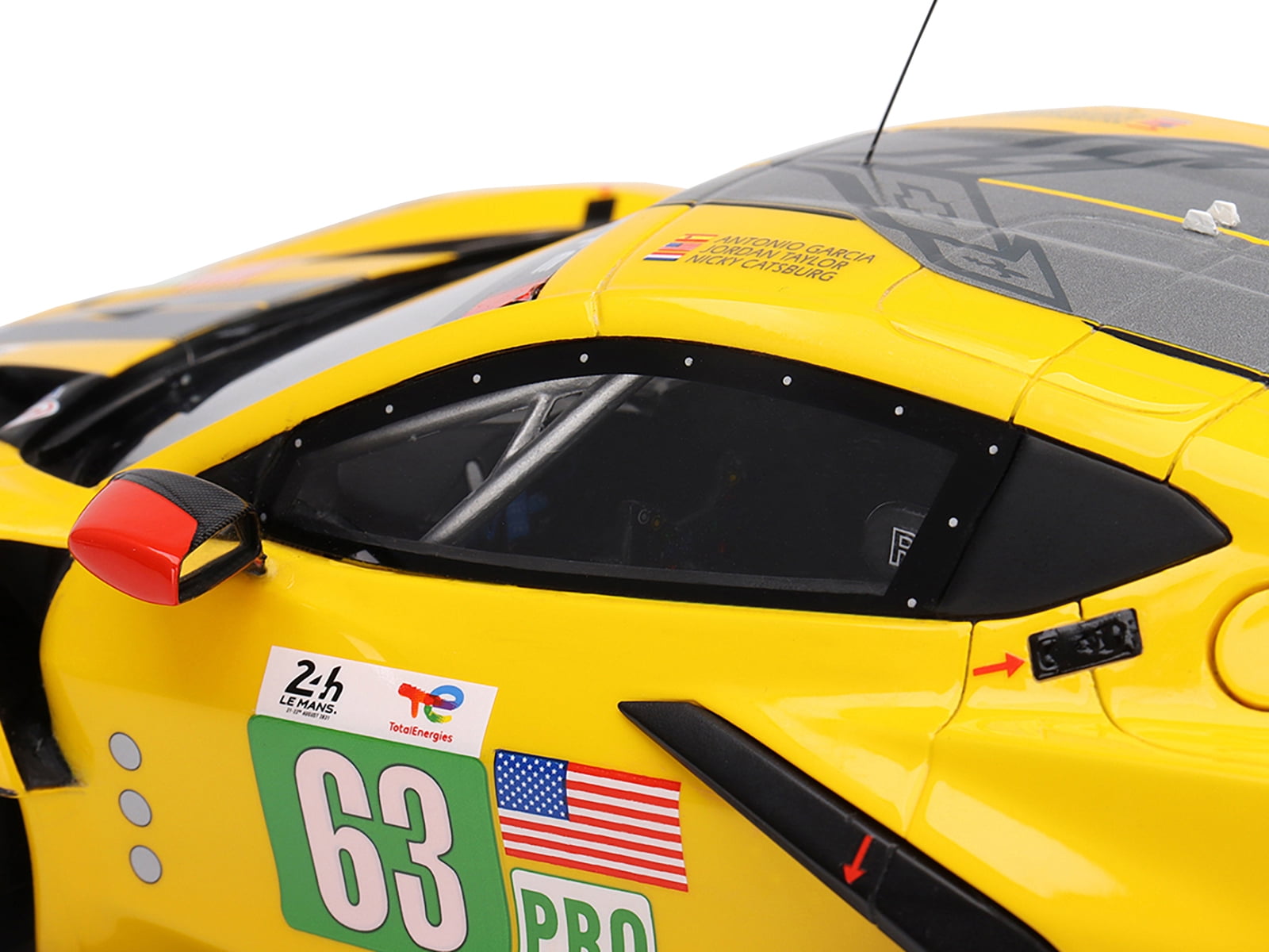 Topspeed 1:18 Chevrolet Corvette C8.R #63 Corvette Racing 2022 Le 