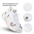 thumbnail image 3 of Flower Walking Shoes for Men Woman Lightweight Tennis Fashion Elastic Sports Shoes Cushion Basketball Shoes, 3 of 7