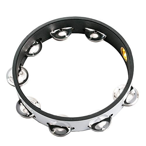 Remo Headless 8 inch Tambourine (Single Jingle; White; Age 12 )