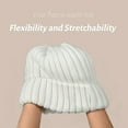 thumbnail image 4 of Clearance LILYCHAN Woman Winter Hat Warm Slouchy Beanie Hat Chunky Soft Knit Cap, 4 of 5