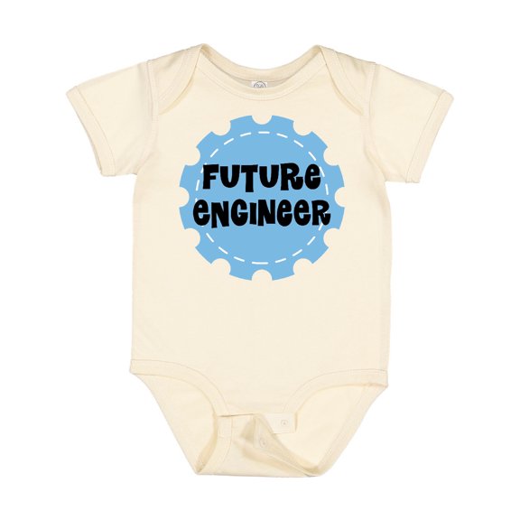 Inktastic Future Engineer Boys or Girls Baby Bodysuit
