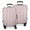 Pink Butterfly Flower, variant on Pink Butterfly Flower Pattern Luggage Cover Fashion Suitcase Cover Baggage Covers Fit 25-28 Inch Luggage (Go Travel)