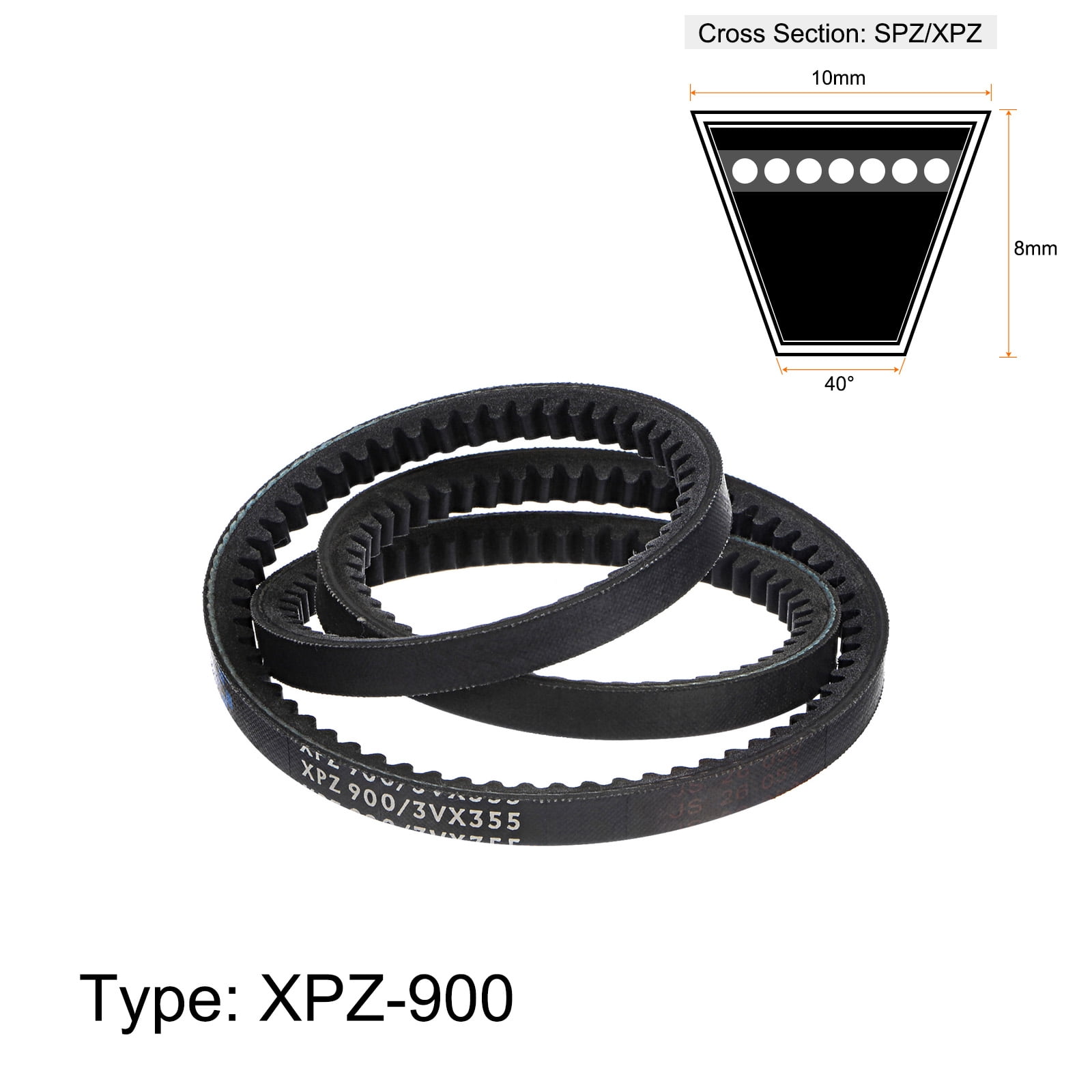 Sourcing Map Keilriemen XPZ1080 / 3VX425 – Antriebsriemen 1080 Mm Teilungslänge, Gummi, Für Rasenmäher, Traktoren, Sägen, Lüfter