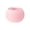 PINK, variant on Round Cotton Rope Storage Basket – Lidded Woven Bin 10.2x8.2in, Pink, Diaper Caddy, Shower Basket, Organizer
