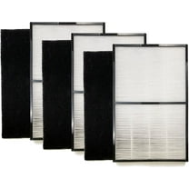 Type A2 Size True HEPA Filter Replacement For Filtrete Room Air Purifier FAP-C02-A2, FAP-C03-A2, FAP-T03-A2, Part # 1150101, 3 Packs