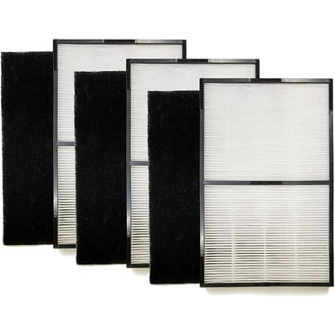 Type A2 Size True HEPA Filter Replacement For Filtrete Room Air Purifier FAP-C02-A2, FAP-C03-A2, FAP-T03-A2, Part # 1150101, 3 Packs
