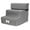 Grey, variant on Small Dog Cats Pet 3 Steps Removable Non-slip Ramp Climbing Detachable Bed Ladder