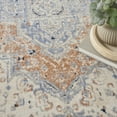 thumbnail image 2 of Nourison Essentials Indoor/Outdoor Beige Blue 4' x 6' Area Rug (4x6), 2 of 9