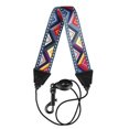 thumbnail image 3 of Lefu Saxophone Neck Strap For Soprano Tenor With Rainbow Braided Red Diamond Pattern Rainbow Braided Pattern Soft Padded Sax Strap, 3 of 8
