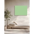 thumbnail image 5 of Green Wall Art for Living Room, Canvas Picture Wall Decor for Bathroom Bedroom, Minimalist Solid Color Modern Abstract Painting Artwork for Office Kitchen Hallway Dining Room Home Decorations 16"x20", 5 of 8