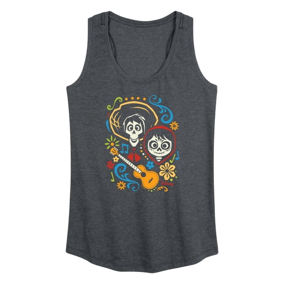Coco - Hector And Miguel - Women's Racerback Tank Top