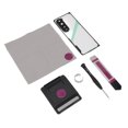 thumbnail image 1 of Back Glass Panel Case, Accurate Clear Phone Back Glass Cover Replacement Pre Installed Camera Lens Adhesive  for Z Fold 4, 1 of 7