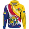 thumbnail image 3 of Sudadera con capucha con la bandera nacional de África central para hombre y mujer, sudadera con capucha de gran tamaño para la calle, sudadera con personalidad, jersey de manga larga diario 2024, 3 of 5
