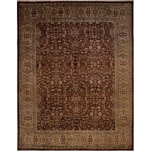 Ankara Jillian Rust/Gold Rug, 9'2" x 12'1"