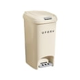 thumbnail image 1 of simhoa Foot Pedal Garbage Bin Kitchen Step Trash Can for Toilet Laundry Room Garage 15L, 1 of 8