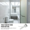 thumbnail image 2 of MasteelfCA Apartment Plastic Single Flush Toilet Water Tank Push Buttons Rods for Home Hotel, 2 of 8