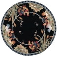 thumbnail image 2 of Safavieh Chelsea Lanford Animal Wool Area Rug, Black, 5'6" x 5'6" Round, 2 of 10