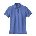 thumbnail image 1 of Mafoose Women's Heavyweight Cotton Pique Polo Shirt Faded Blue XL, 1 of 3