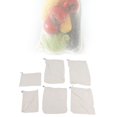thumbnail image 4 of Sac Filtrant Alimentaire Réutilisable, Sac en Coton à Cordon pour Rangement de Cuisine à Domicile pour Rangement de Jouets pour Épiceries pour Magasinage sur le Marché Fermier, 4 of 8