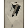 thumbnail image 2 of El Lissitzky 14x18 Black Ornate Wood Framed Double Matted Museum Art Print Titled - Kestnermappe Proun, Rob. Levnis and Chapman Gmbh Hannover #4 (1923), 2 of 5