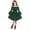 J-Dark Green3, variant on JAJAHO Girls Renaissance Dress Off Shoulder Bell Sleeve Pirate Halloween Dress For Carnival Party 3-11Y