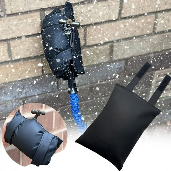 WIFKLSIIPG Large Outdoor Faucet Covers Insulated Protector for Winter Cold Weather Outside Pipes Cover Insulation Freezes Protection From Freezing Spicket Spigot Faucet Socks Antifreezes(Red)