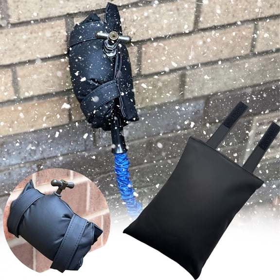 Weerihhol Large Outdoor Faucet Covers Insulated Protector For Winter Cold Weather Outside Pipes Cover Insulation From Freezing Spicket Spigot Faucet Stainless down Kitchen Faucet