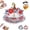 Red, variant on TripleHBB Umbrella Shape Ceramic Tea Strainer,2026 Creativie Teas Infuser,Chinese Blue & White Porcelain Loose Leaf Filter with Rotating Design,Multi-Purpose Tea Infuser for Kung Fu/Coffee/Brewing