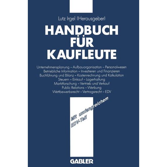 Handbuch Für Kaufleute, (Paperback)