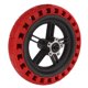 thumbnail image 2 of LYH L009 Cubo de rueda de neumático de scooter eléctrico Piezas de repuesto de neumáticos sólidos que absorben golpes de 8,5 pulgadas para Xiaomi M365 1s Lite Rojo, 2 of 10