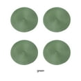 thumbnail image 2 of Juego de 4 tapetes para vajilla Bearachild resistentes a las manchas Mostrada verde, 2 of 6