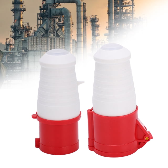 Adaptador Industrial, 380-415V 32A 3 FASE 4 PIN 3P+E EntrolEJo de completo PA66 CABERMA DE COBER COBEA PARA FERROVARIO PARA AURAPUERTO AEROPUERTO PARA ESTACONARIOS PARA METALURGY PARA
