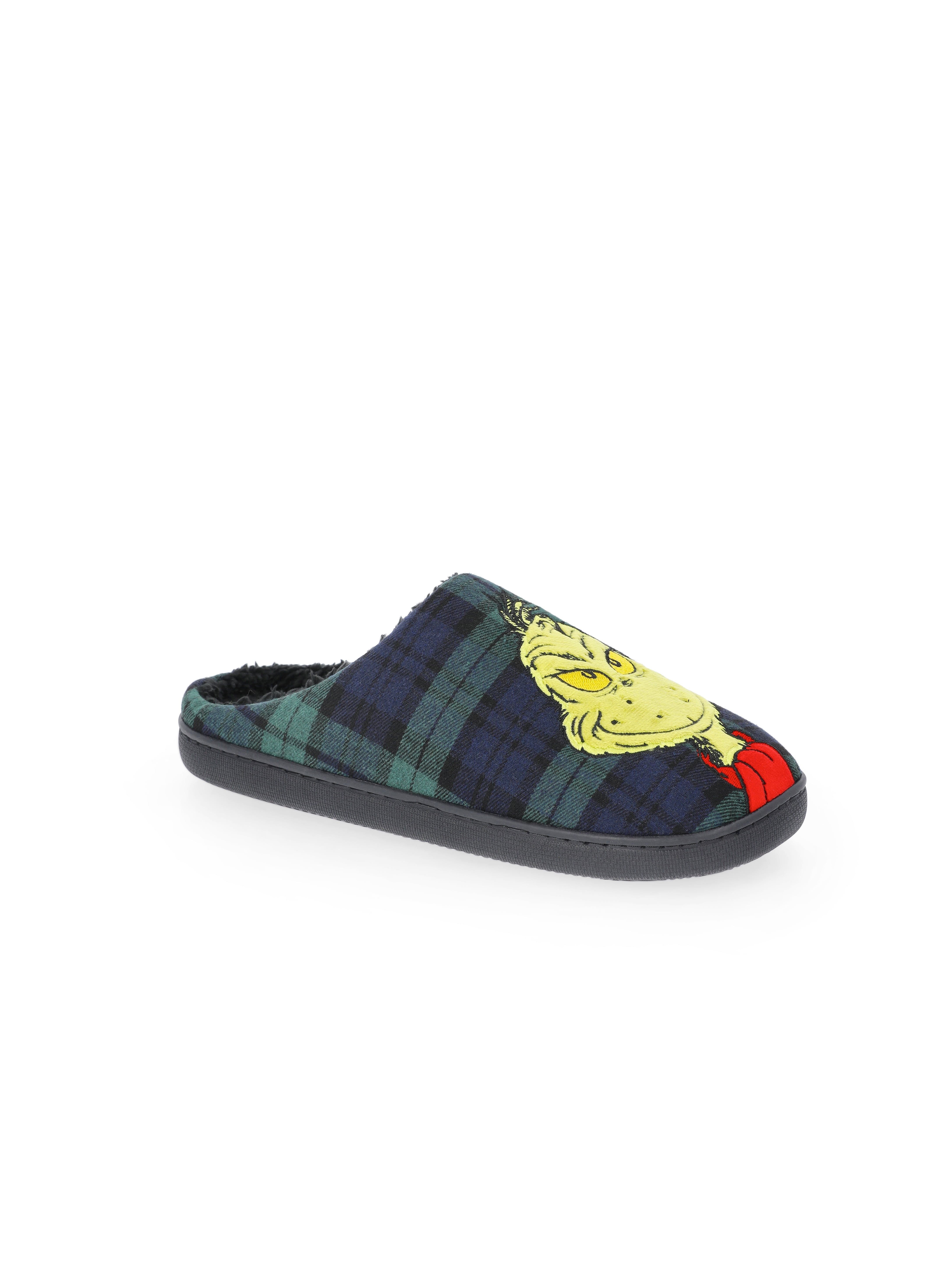 Dr Seuss Men's Grinch Icon Slippers