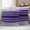 Purple, variant on Blue Striped Outdoor Waterproof Pillow Covers, Modern Minimalist Gradient Lines Aesthetic Decorative Square Throw Pillowcase Sofa Cushion Sham for Patio/Couch/Chair, 26"x26" 2 Pack