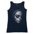 thumbnail image 5 of Sugar Skull Portrait Women's Tank Top Gothic Beauty Red Lips Day of the Dead Dia de Los Muertos Mexican Calavera, 5 of 7