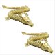 thumbnail image 1 of 2PCS Gold Dragon with Movable Joints, Chinese Zodiac Dragon, 1 of 5