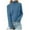 Blue, variant on Women Sweaters Winter Clothing for women Stand Collar Neck Slim Sweaters Soft Warm Elastic Pullover Tops