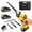 2 x 2.0Ah batteries, Plastic box, variant on Fotrix Variable Speed Cordless Reciprocating Saw, 3500 RPM Brushless Motor, Tool-Free Blade Change, LED Light & 10 Saw Blades, Portable Cutting Saw for Wood PVC