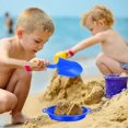 thumbnail image 3 of Plastic Beach Sand Screen Tray Toy Sand - 24.5 x 22 cm, 3 of 5