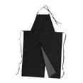 thumbnail image 3 of Luzkey Full Cover Pottery Apron Split Leg Adjustable Neck Strap Brief Comfortable with Pockets for Bartending Carpentry Kitchen Gift black, 3 of 8