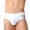 White, variant on XDZJLR Swim Briefs Men Briefs For Swimming Beach Quick Drying Sports Briefs For Men Breathable Beachwear Black