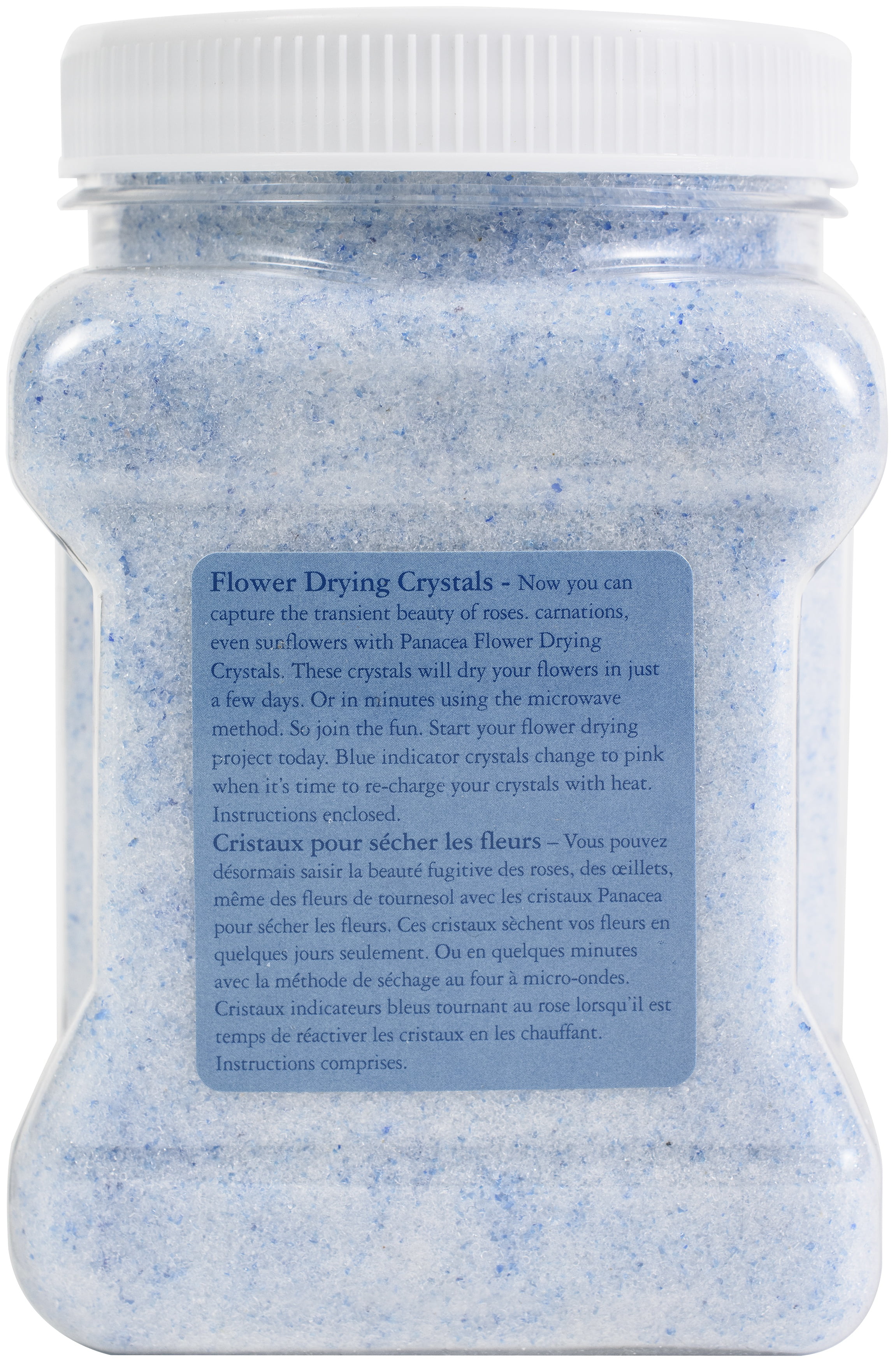 wisedry Silica Gel Flower Drying Crystals - 8 LBS, Color Indicating,  Reusable
